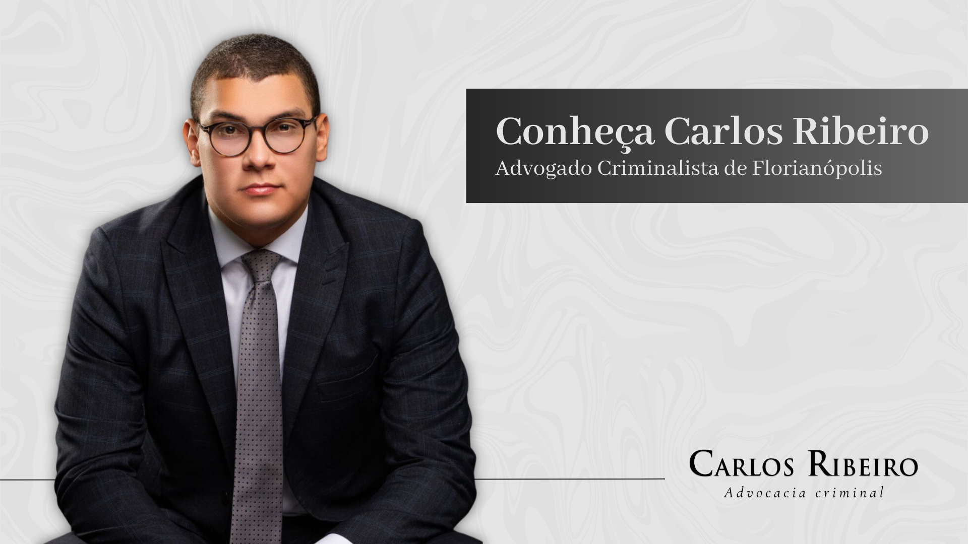 Carlos Ribeiro: advogado criminalista de Florianópolis. - CR Advogados